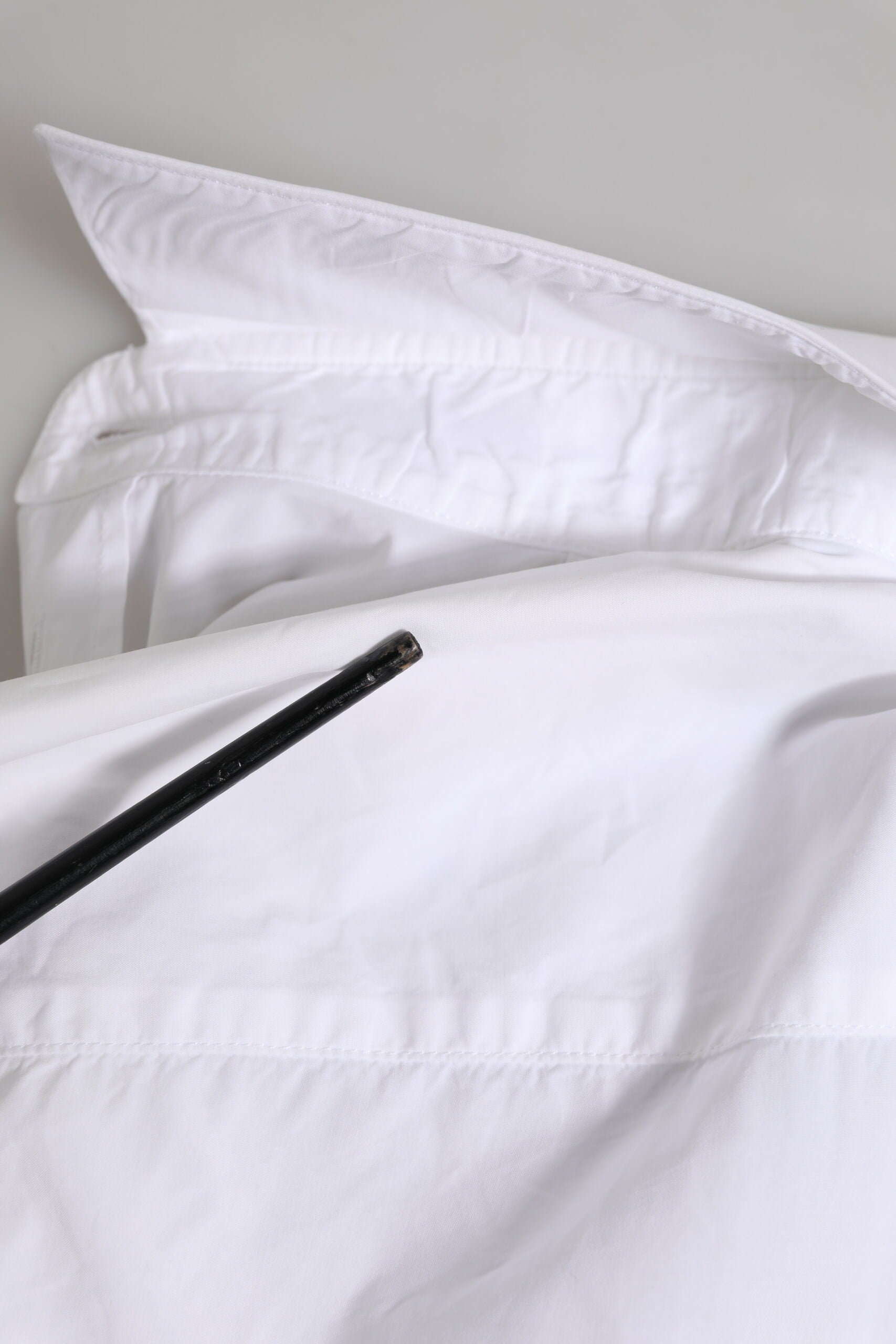 White GOLD Cotton Men Dress Formal Shirt