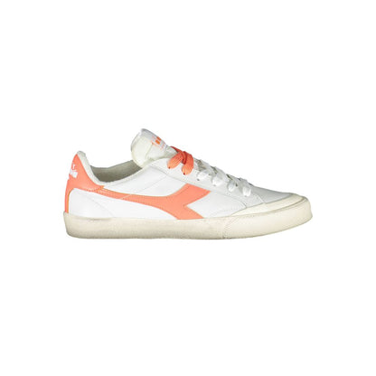 Zapatillas de piel blancas para mujer