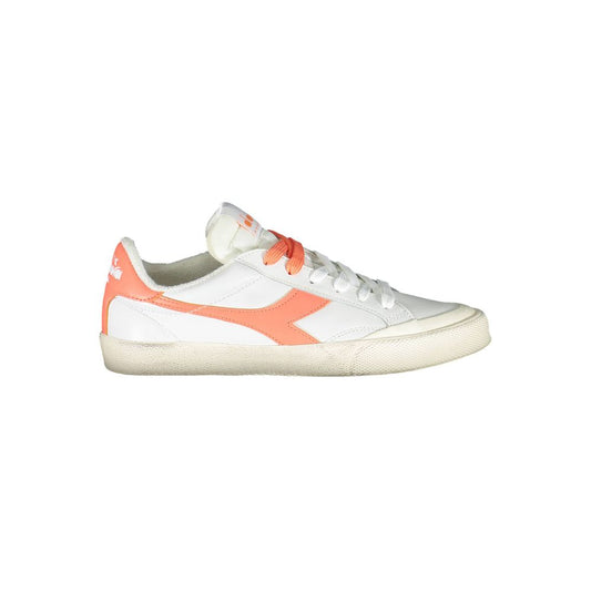 Zapatillas de piel blancas para mujer