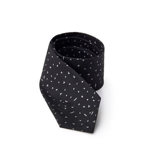 Black Silk Tie