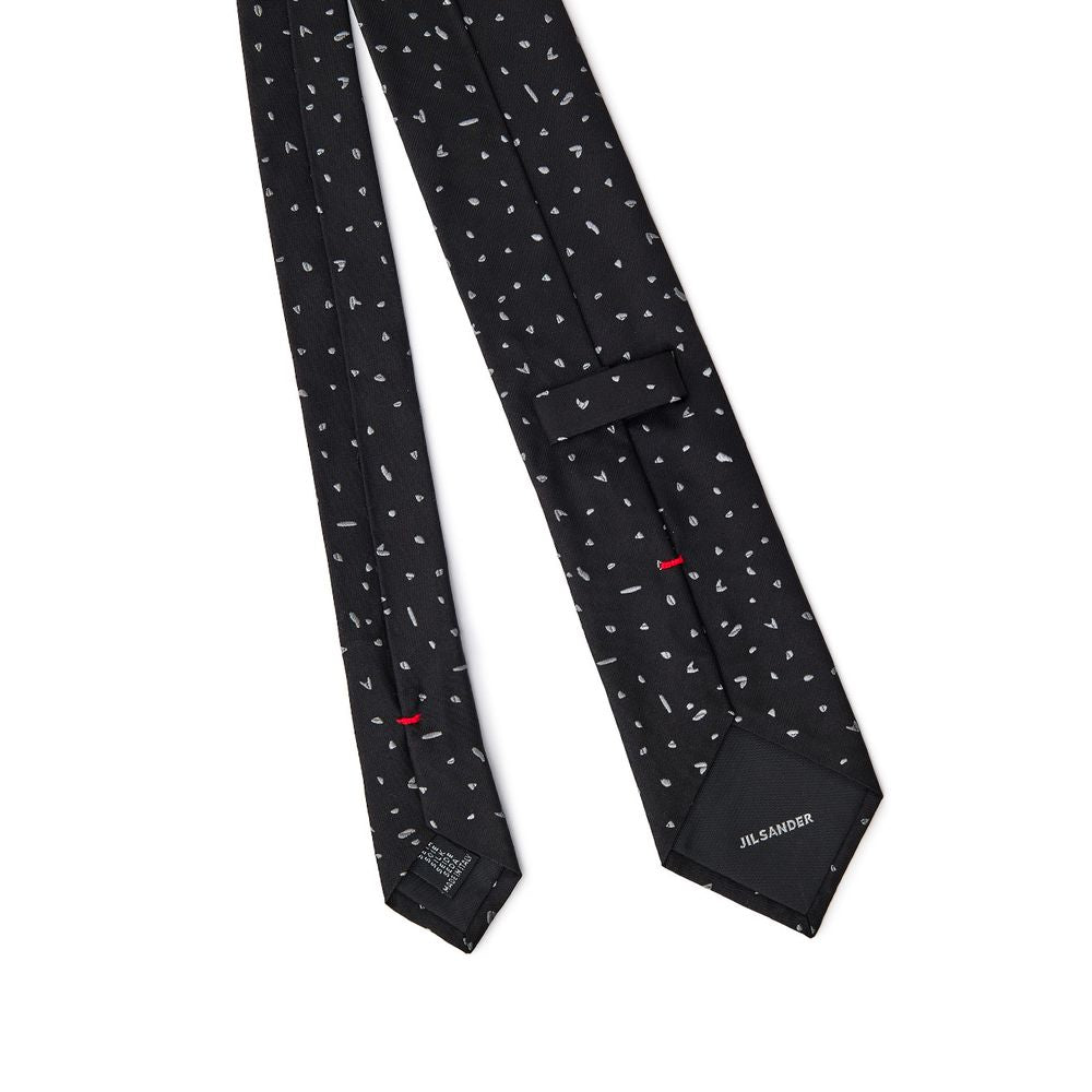 Black Silk Tie