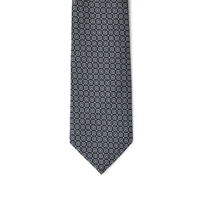 Gray Silk Tie