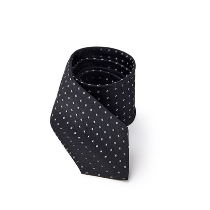 Black Silk Tie
