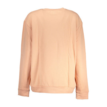 Pink Cotton Women Sweater