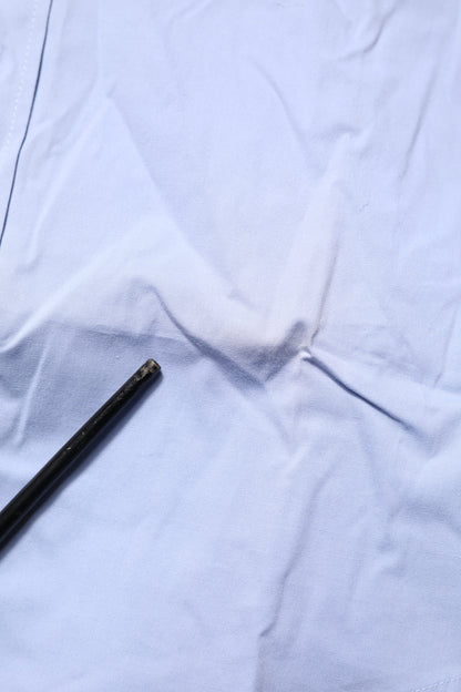 Blue Cotton SICILIA Long Sleeves Dress Shirt