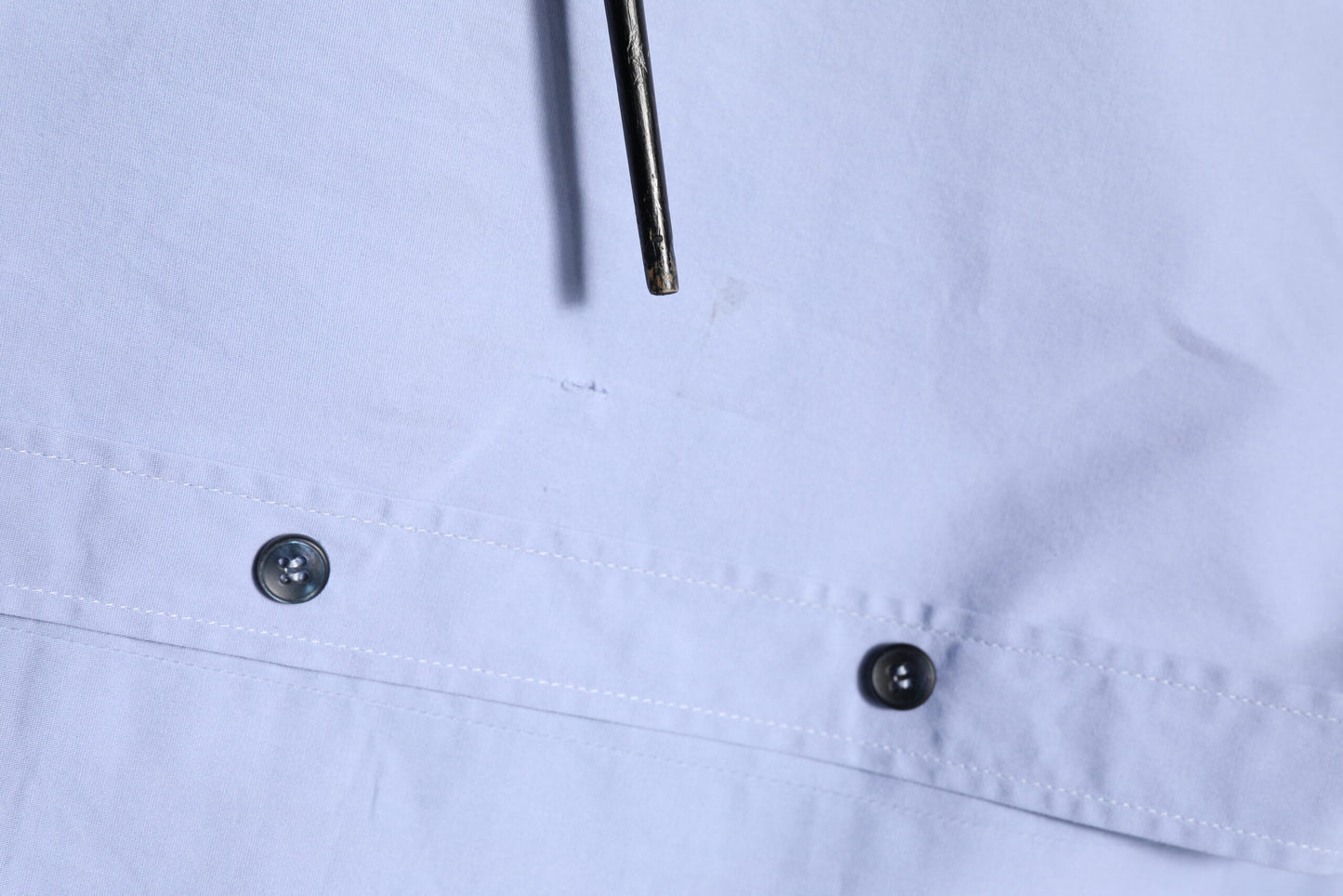 Blue Cotton GOLD Long Sleeves Dress Shirt