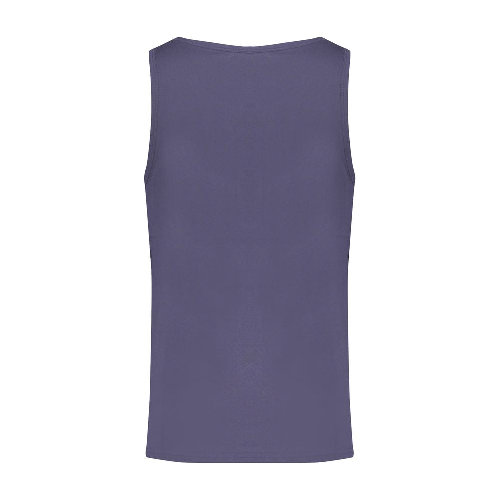 Blue Cotton Men Shirt