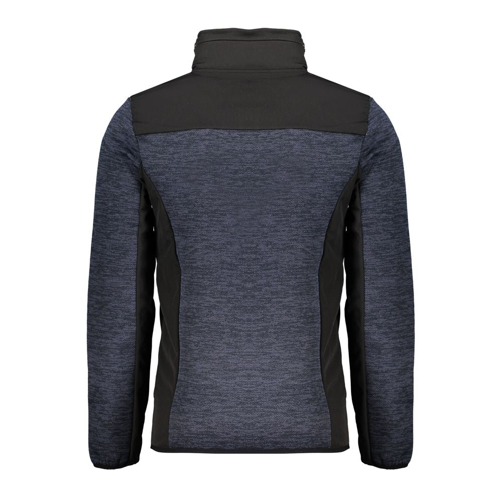 Blue Polyester Men's Sports Jacket