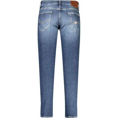 Blue Cotton Jeans Denim