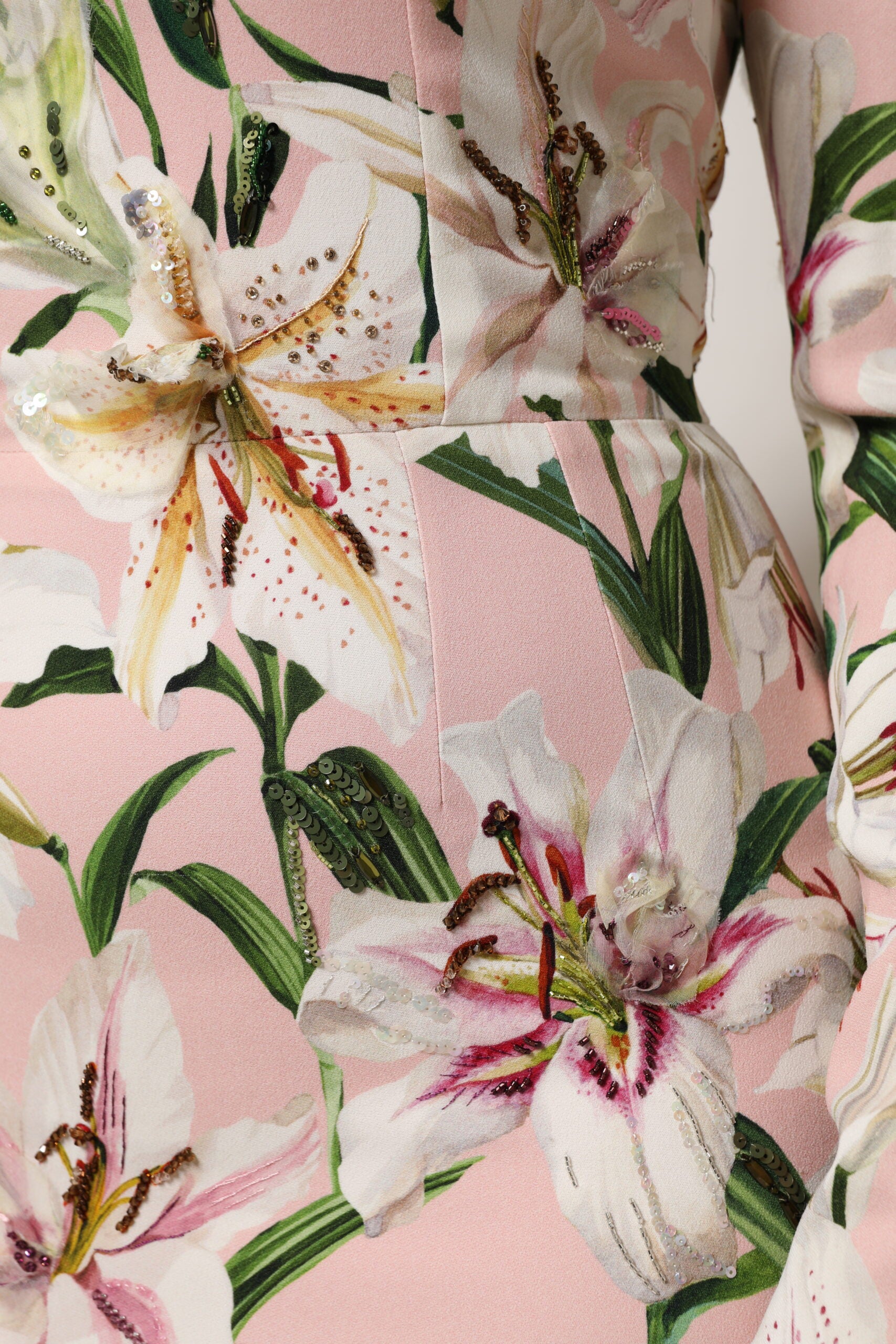 Pink Lily Viscose Sheath Stretch Midi Dress