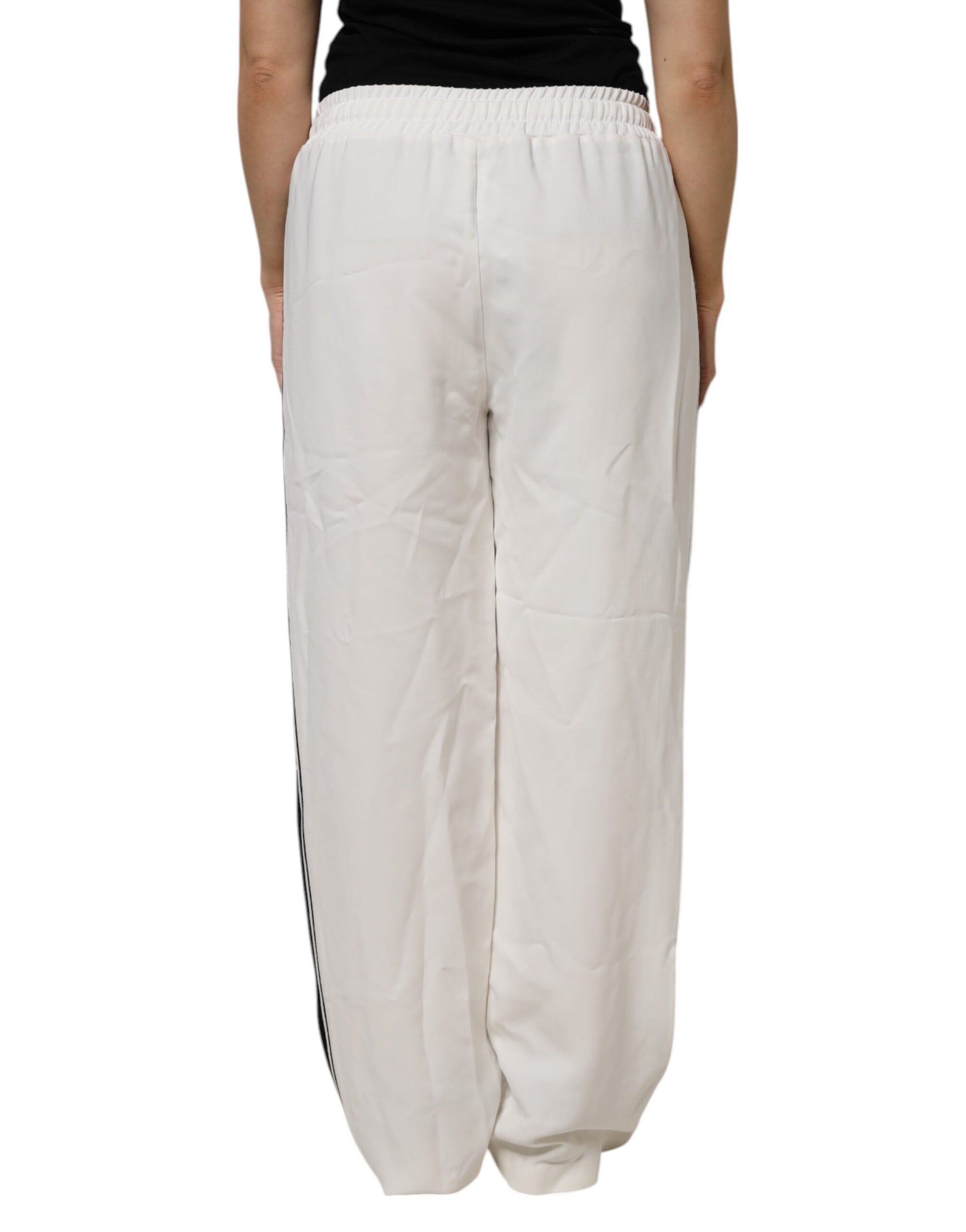 White Jogger Sweatpants Pants