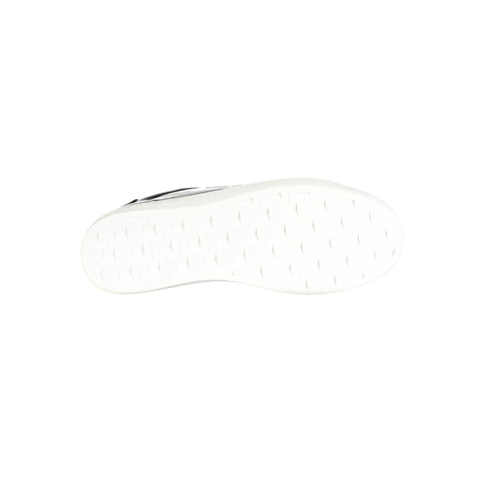 Black Leather Men Sneaker