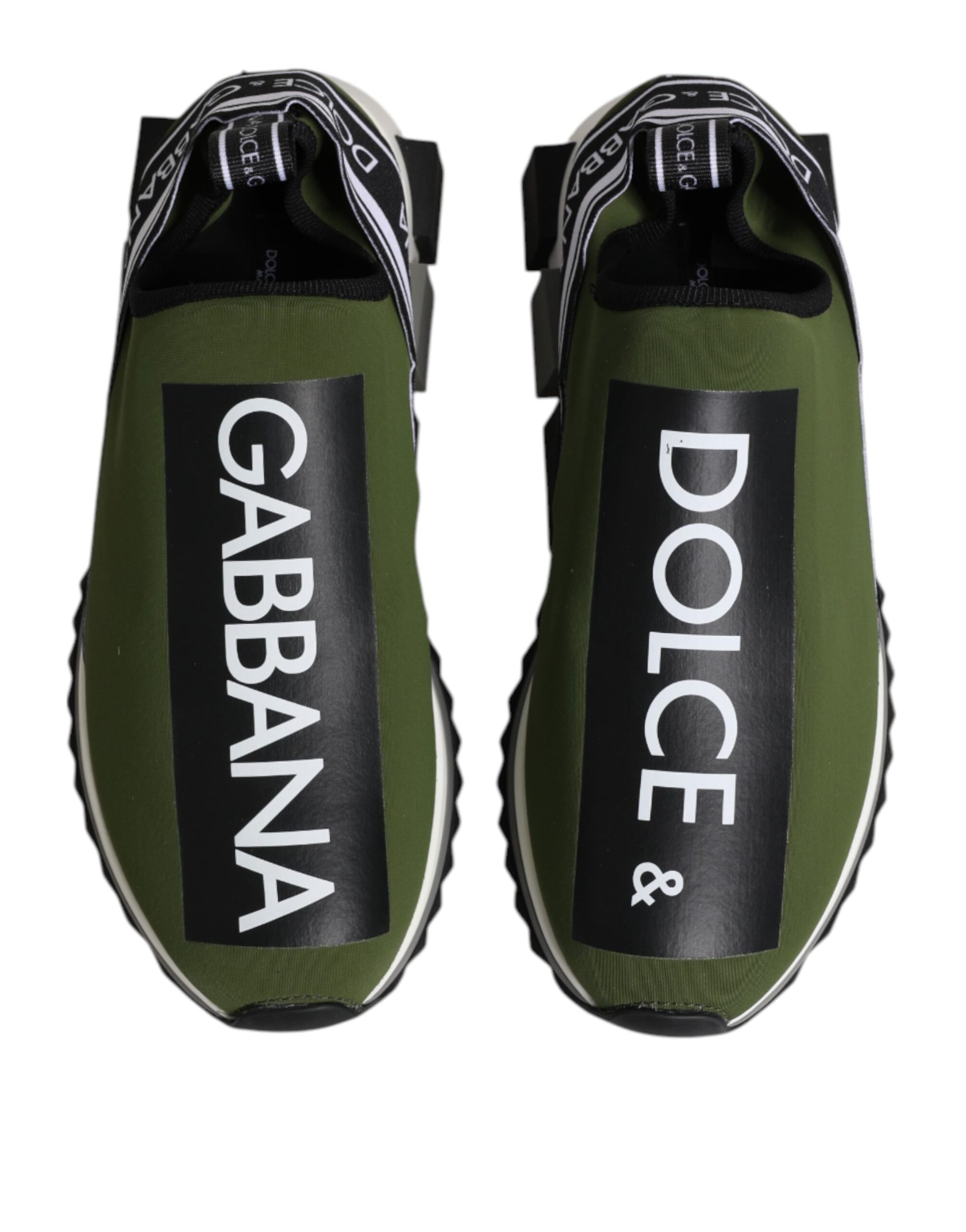 Green Black Slip On Sorrento Sneakers Shoes
