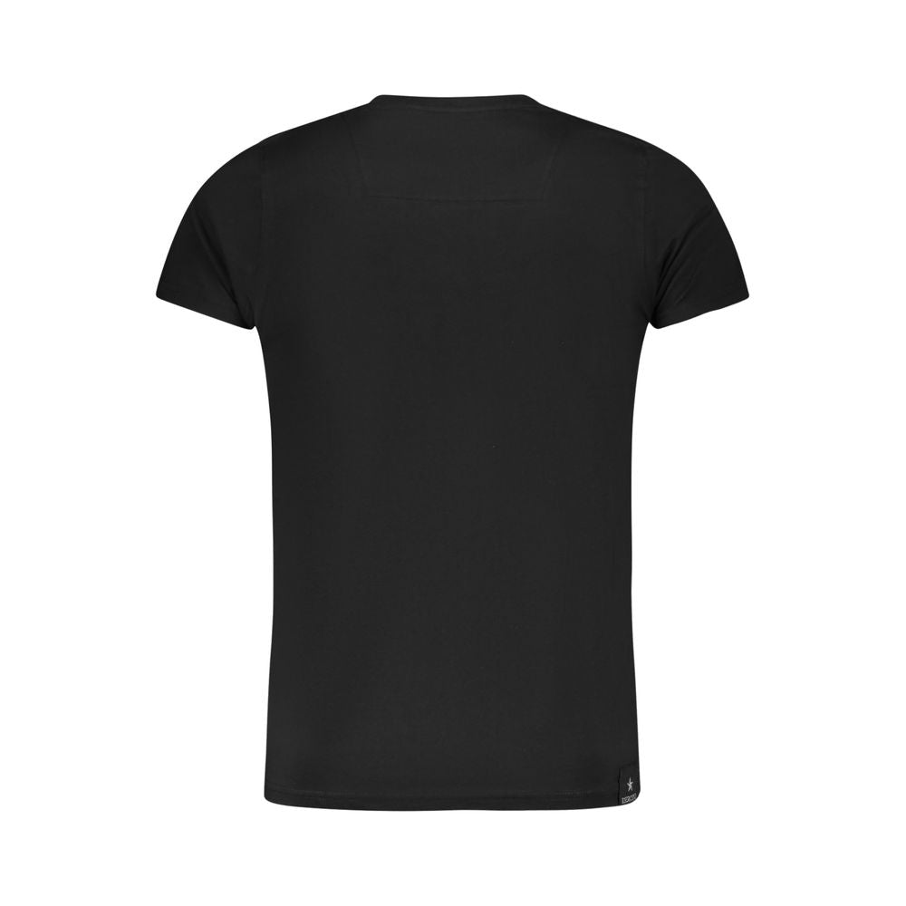 Black Cotton T-Shirt