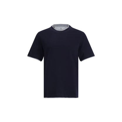 Blue Cotton T-Shirt