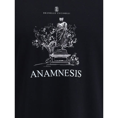 Black Cotton T-Shirt