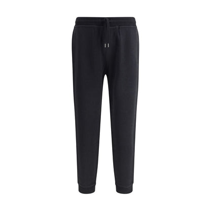 Black Cotton Joggers (Workout Pants)