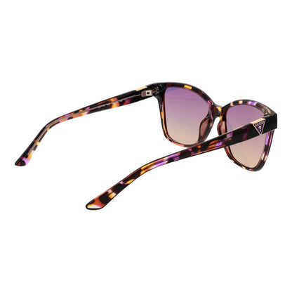 Brown Stainless Steel Sunglasses