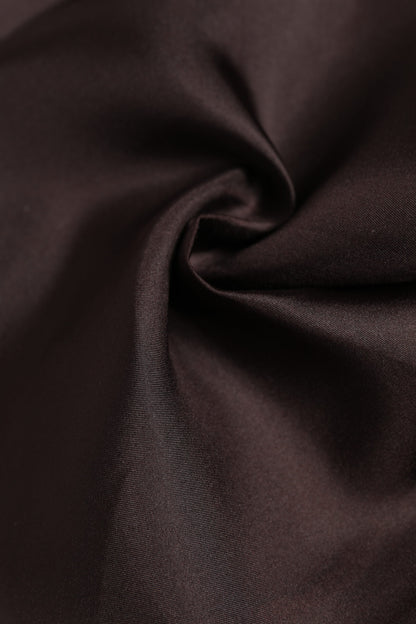 Brown DG Crown Silk Square Men Foulard Scarf