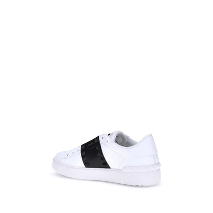 Black Calf Leather Bos Taurus Low Top Sneakers