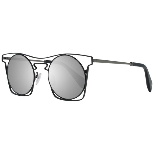 Blue Stainless Steel Sunglasses