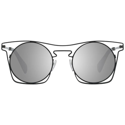 Blue Stainless Steel Sunglasses