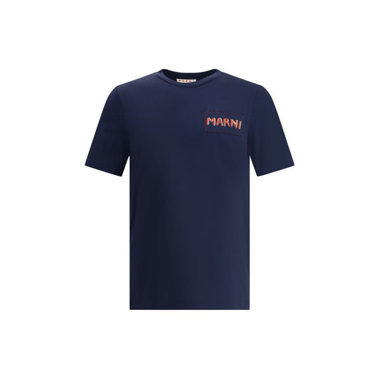 Blue Cotton T-Shirt
