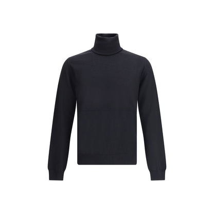 Black Fleece Wool Sweatshirt