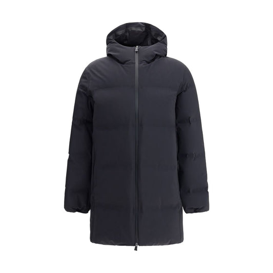 Black Polyester Coat
