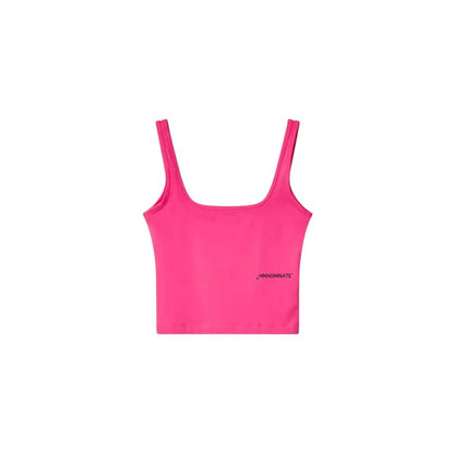 Fuchsia Cotton Tops & T-Shirt