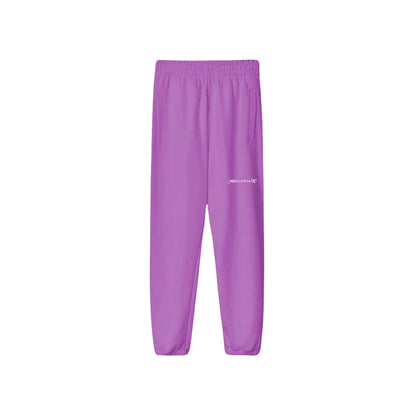 Purple Cotton Jeans & Pant