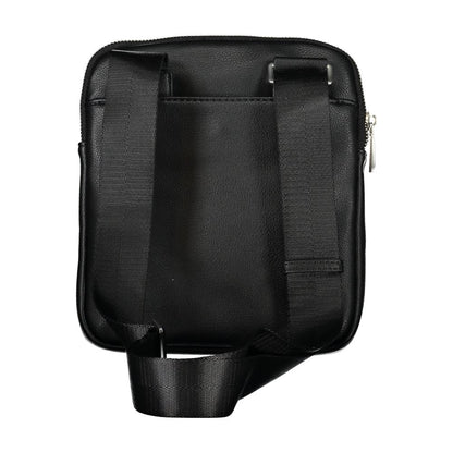 Black Polyethylene Shoulder Bag