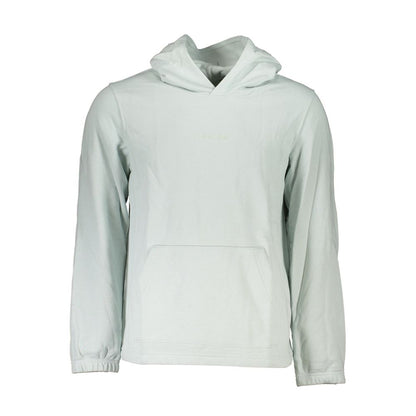 Green Cotton Men Sweater