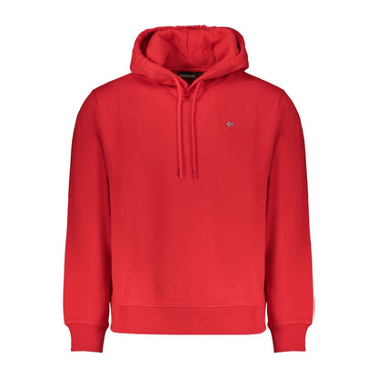 Red Cotton Men Sweater