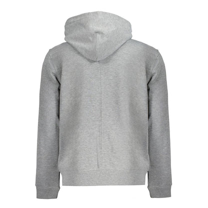 Gray Polyester Men Sweater