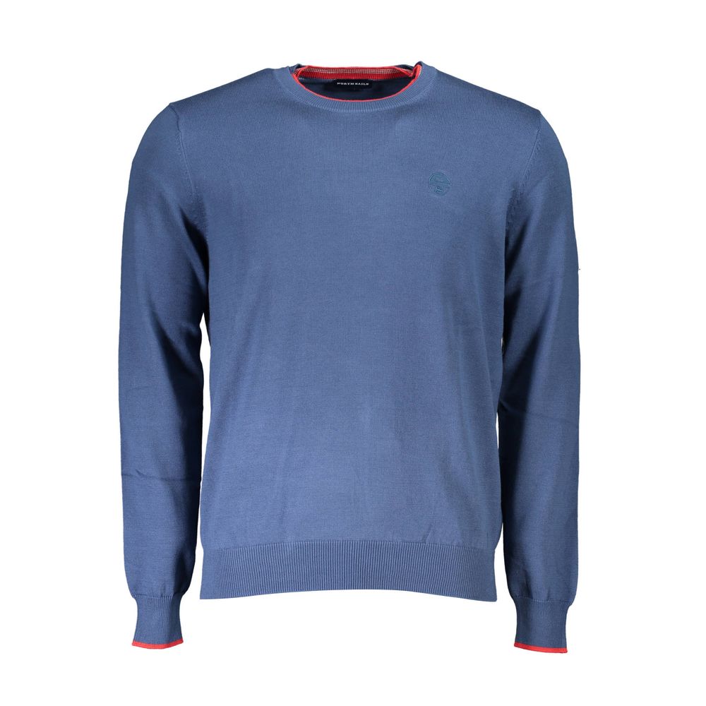 Blue Cotton Sweater