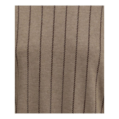 Beige Cashmere Cashmere Sweater