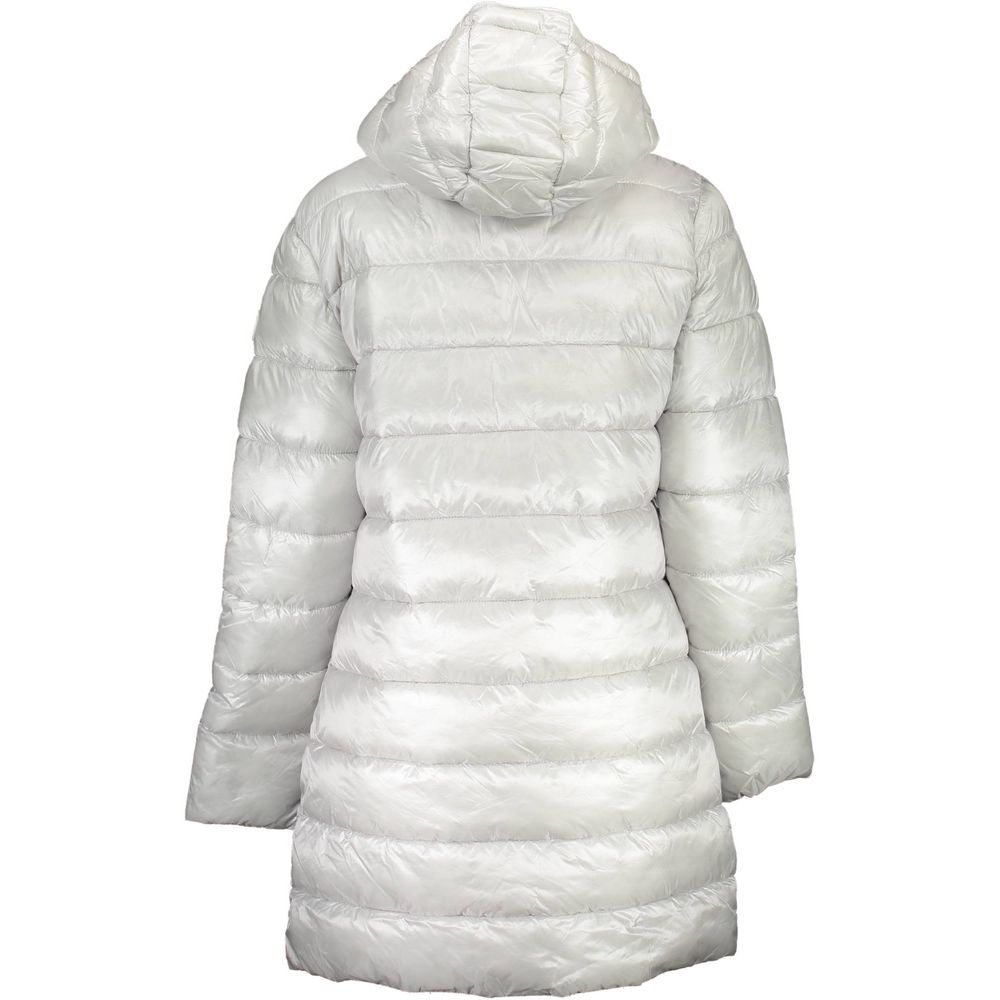 Gray Polyamide Jackets & Coat