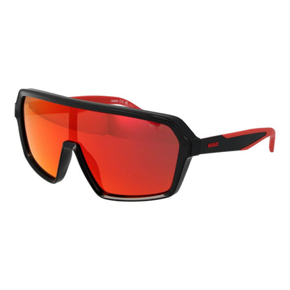 Black Polyamide Sunglasses