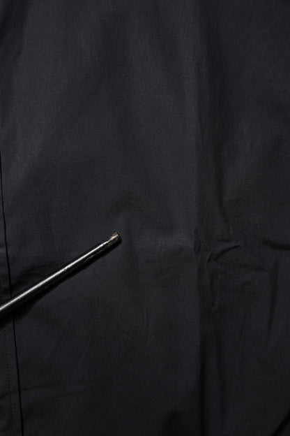 Black Cotton GOLD Long Sleeves Dress Shirt