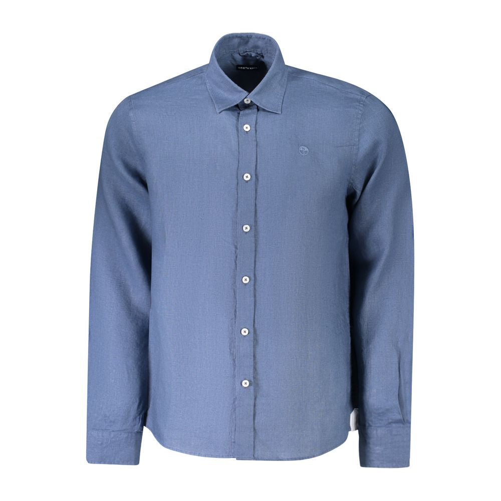 Blue Linen Shirt