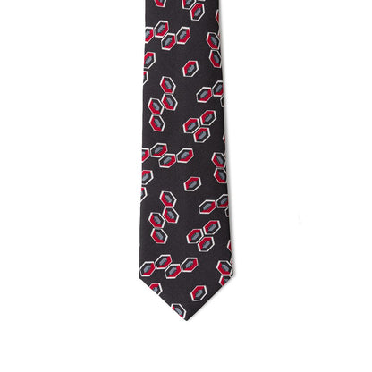 Gray Silk Tie