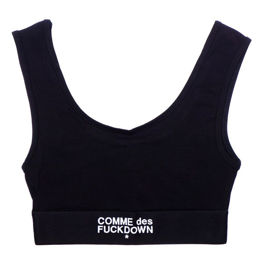 Black Cotton Women Top