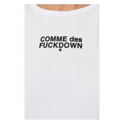 White Cotton Women Top