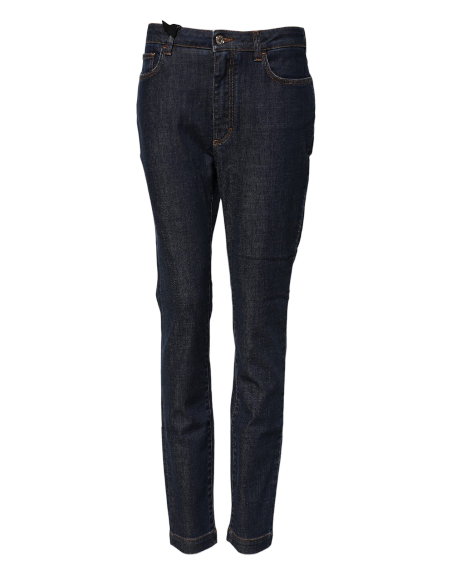 Blue Queen Patch AUDREY Mid Waist Denim Jeans