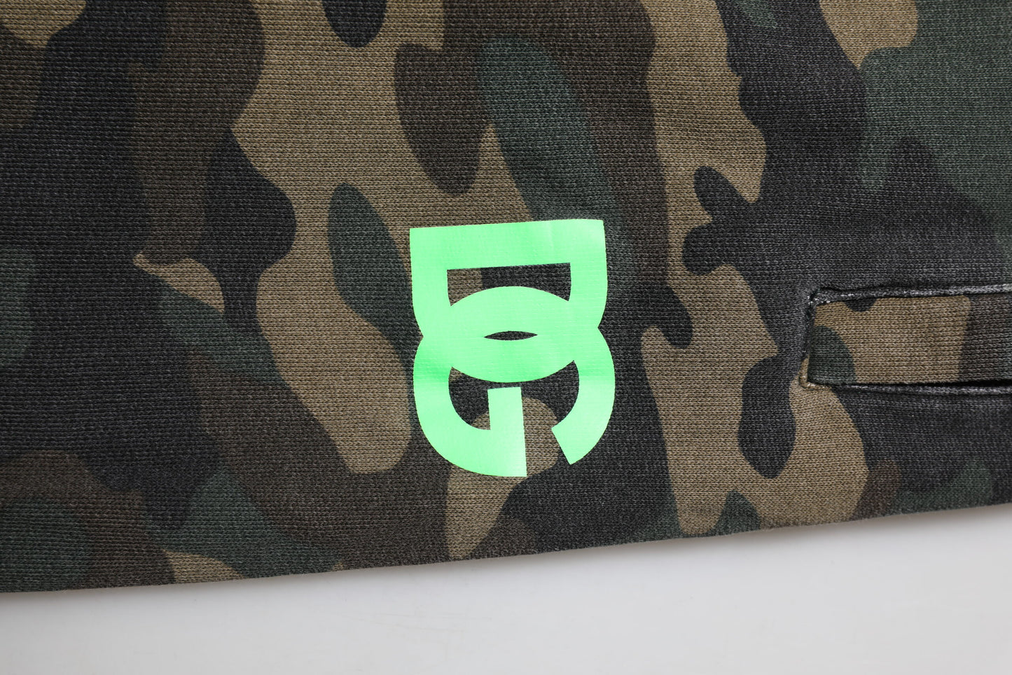 Brown Camouflage Cotton Men Jogger Pants