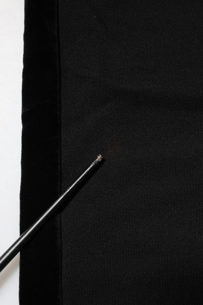 Black Cotton Men Jogger Sweatpants Pants