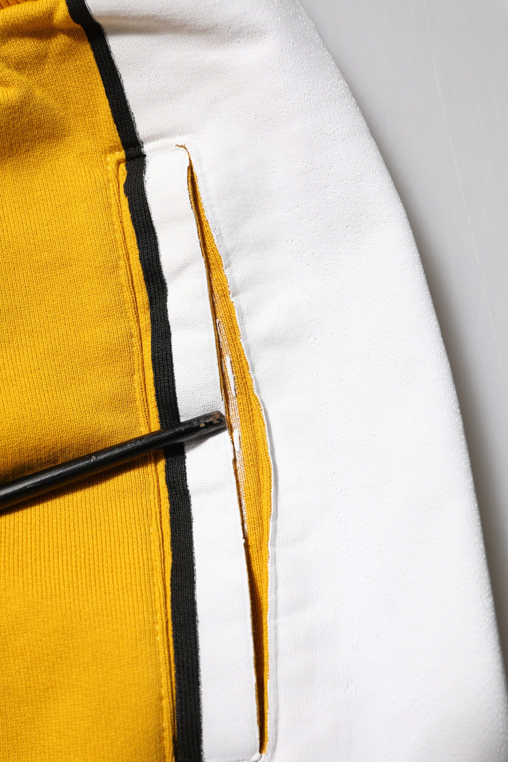 Yellow Cotton Logo Jogger Sweatpants Pants