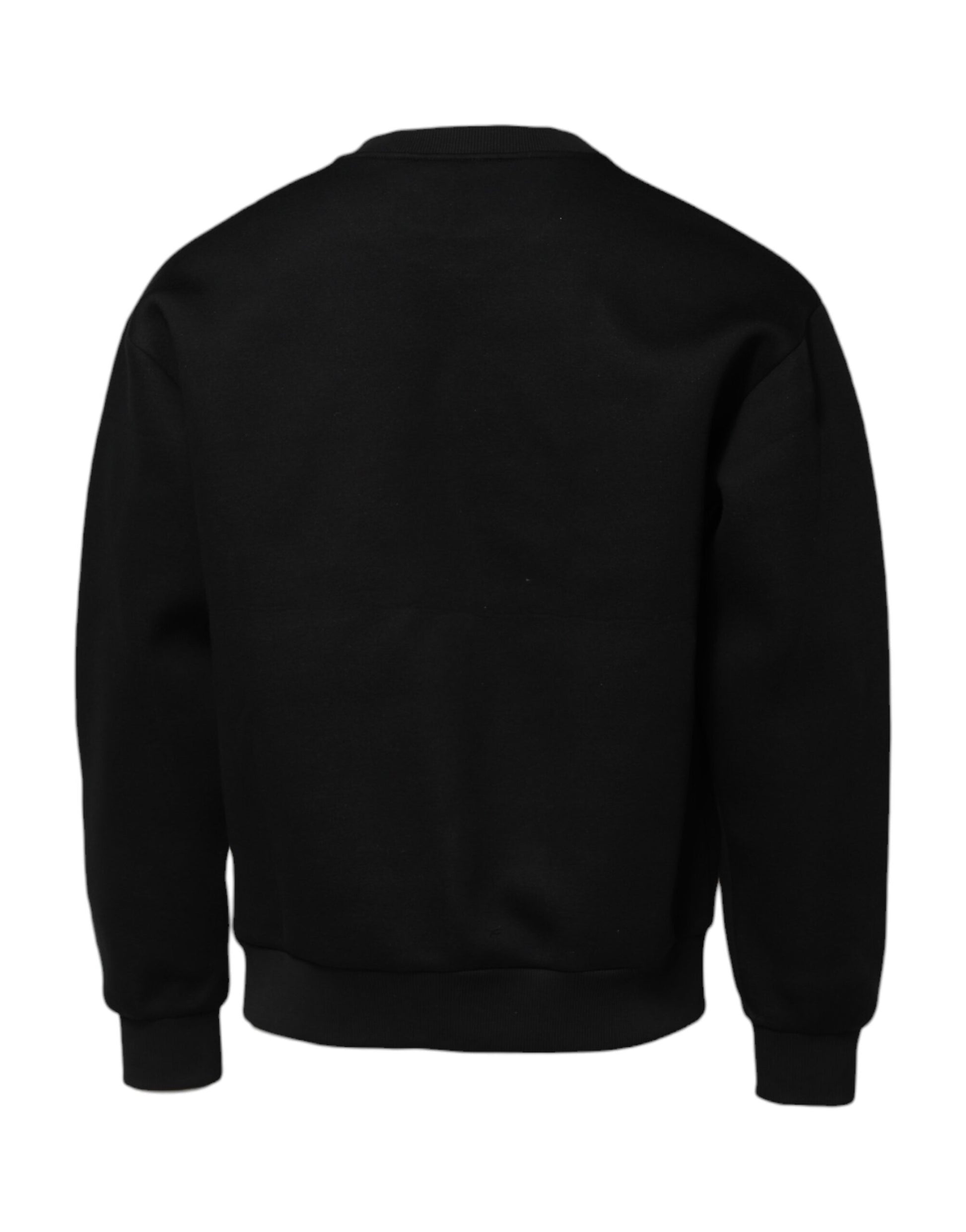 Black Modal DG Logo Plaque Pullover Sweater