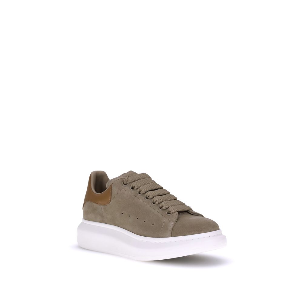 Brown Calf Leather Bos Taurus Platform Sneakers